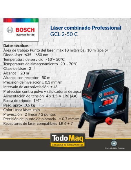 Soporte RM2 BoschSoporte para niveles RM2 Bosch